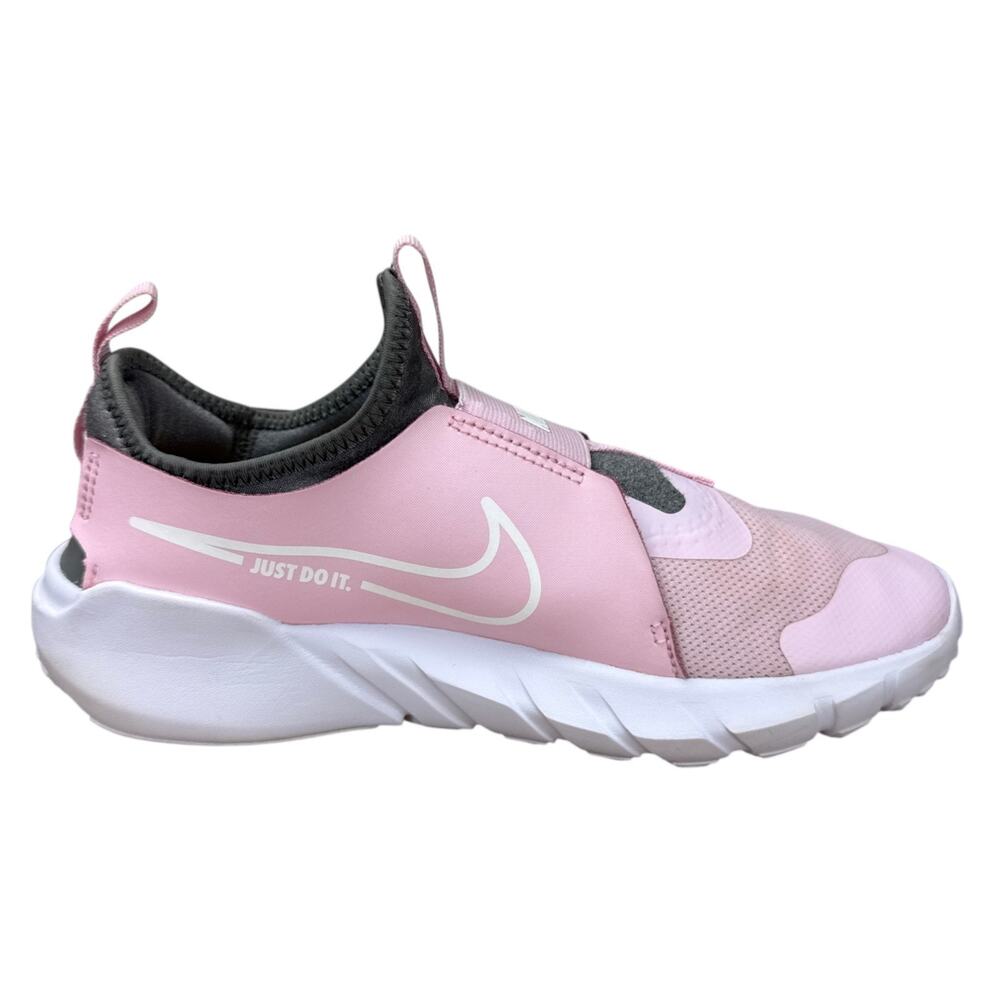 Nike Flex Runner 2 Pink Foam Slip On Sneakers 7Y Womens 8.5